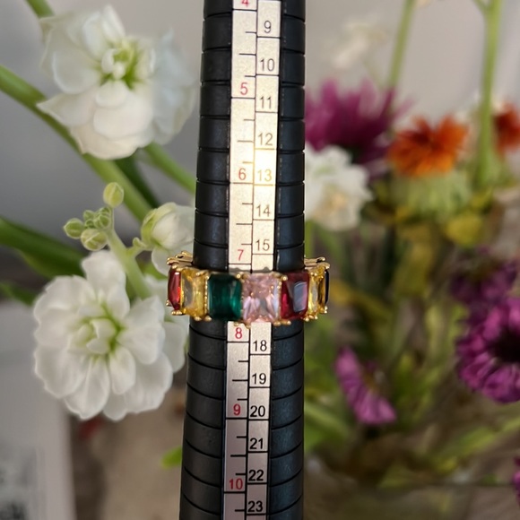 rainbow ring size 7.5 - Picture 3 of 3